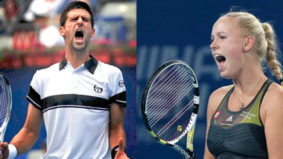 Djokovic y Wozniacki van a la Final del Abierto de China