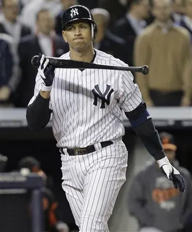 A-Rod, a la banca para juego decisivo ante Orioles