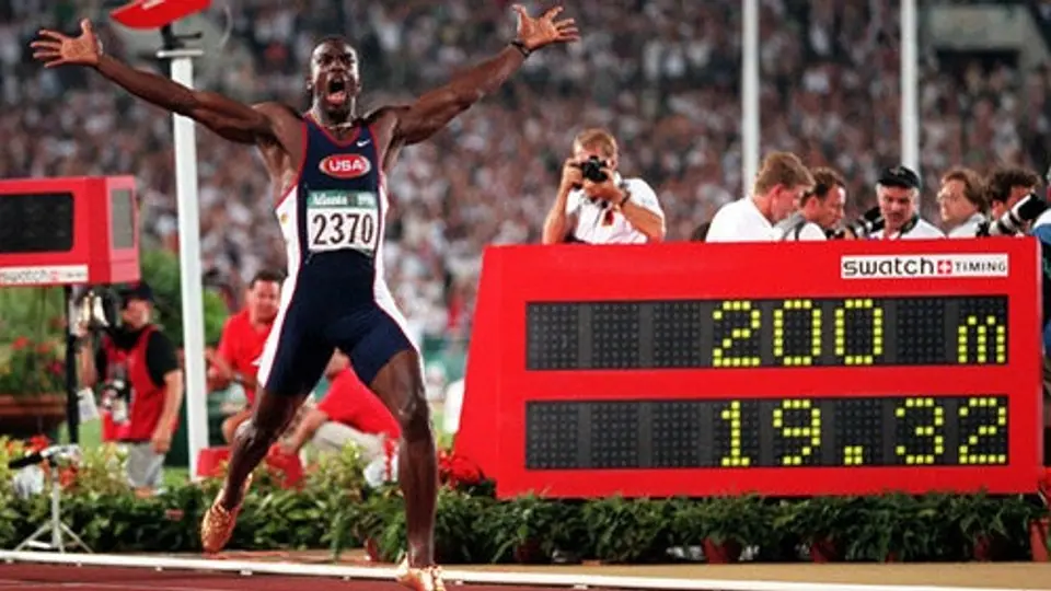 Michael Johnson al Salón de la Fama IAAF