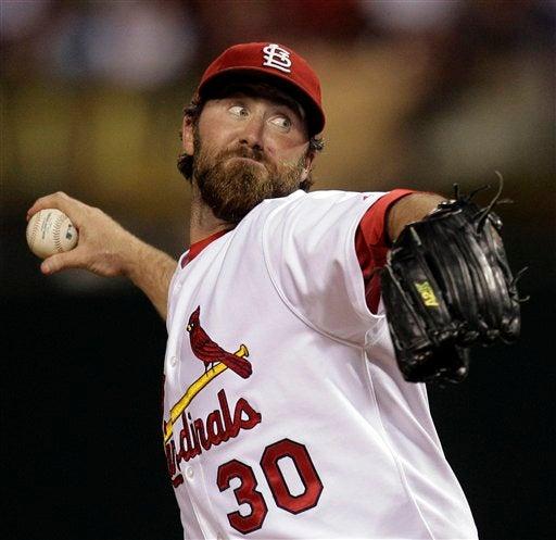 Jason Motte de los Cardenales de San Luis. FOTO: AP