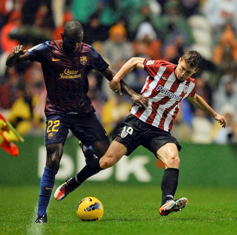 Athletic Bilbao y Barcelona empatan 2-2 en La Liga. FOTO: EFE