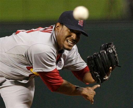 Edwin Jackson  en la primera entrada. FOTO: AP