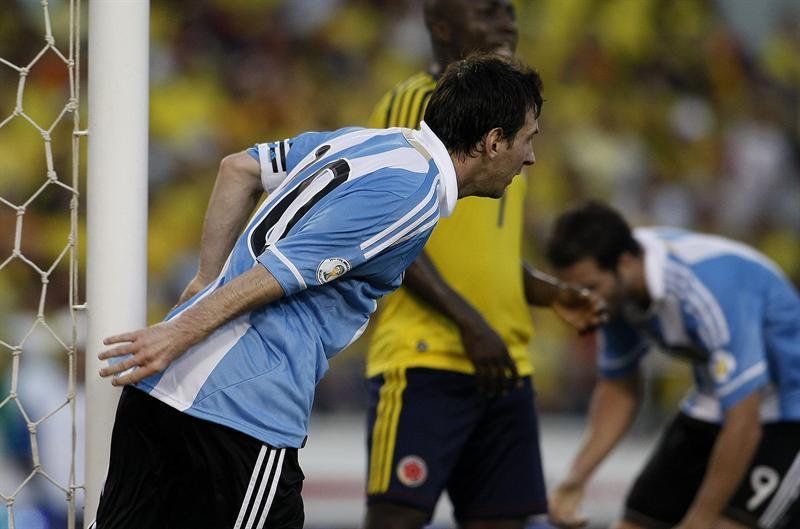 Argentina sumó  7 puntos en la eliminatoria de la Conmebol. FOTO: EFE