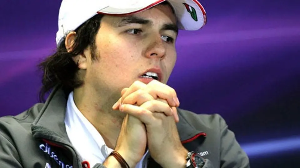 Checo, triste por no poder sumar en Abu Dhabi