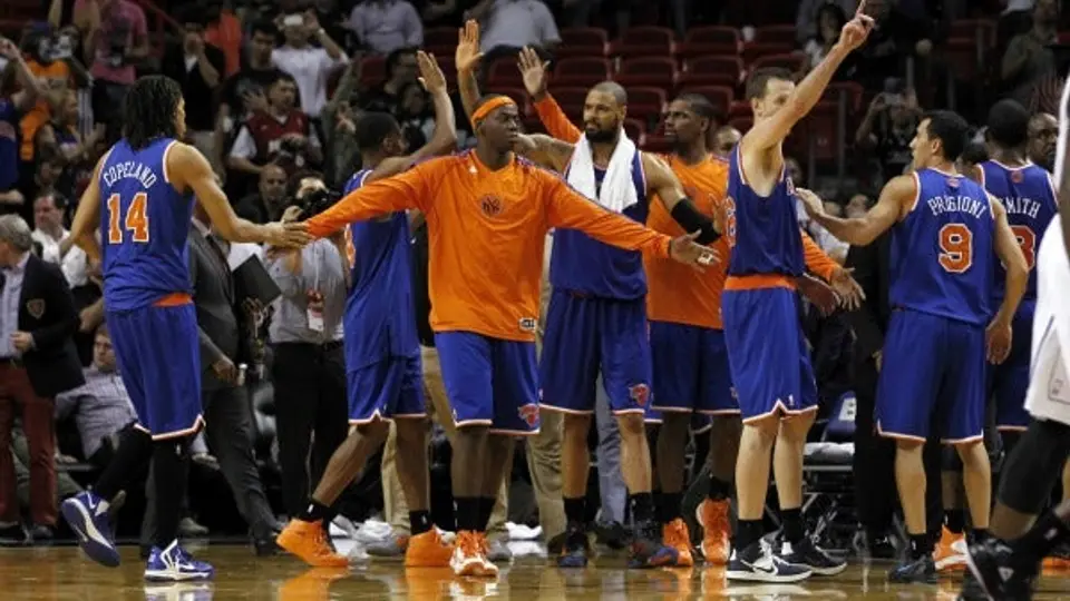 Knicks apalean al Heat sin Carmelo Anthony