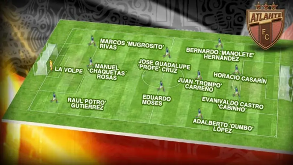 Te presentamos el 11 ideal del Atlante