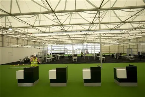Terminan en Londres terminal aerea provisional