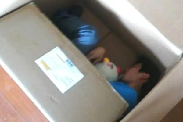 Joven chino se envió por correo y ¡llegó muerto!