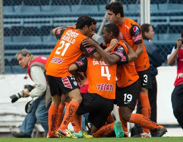 Pachuca se adelantó en el marcador con gol de Felix Borja | MEXSPORT