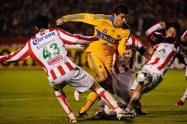 Tigres y Necaxa se enfrentaron en un duelo donde los de Ferretti obtuvieron una