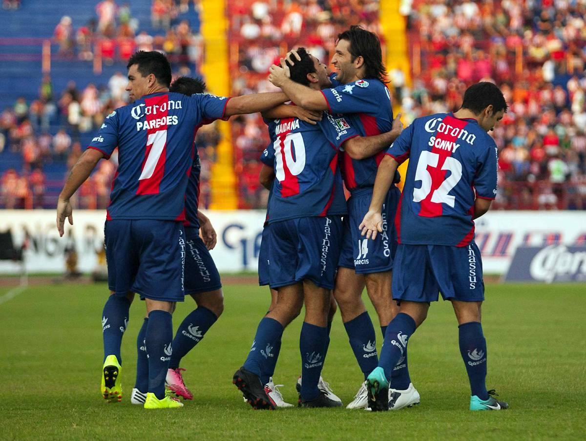 Apenas al 3', Atlante celebró la anotación de Maidana | MEXSPORT
