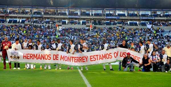 El futbol mexicano se solidariza ante la violencia. FOTO: CIRO GUTIÉRREZ