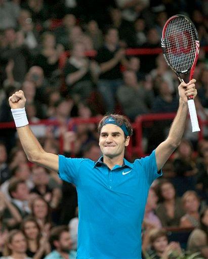 Federer consiguió el título 69 de su carrera. FOTO: AP