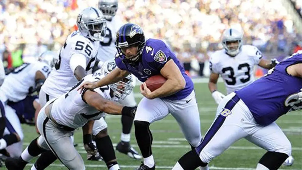 Baltimore humilla a Oakland