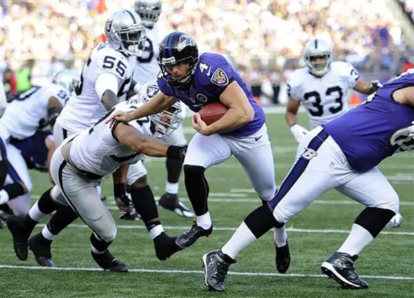Baltimore humilla a Oakland
