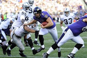 Baltimore humilla a Oakland