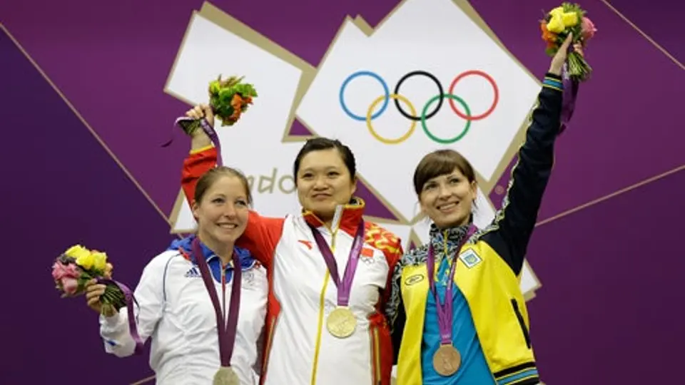 China se lleva el oro en pistola de aire
