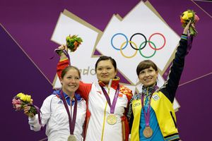 China se lleva el oro en pistola de aire