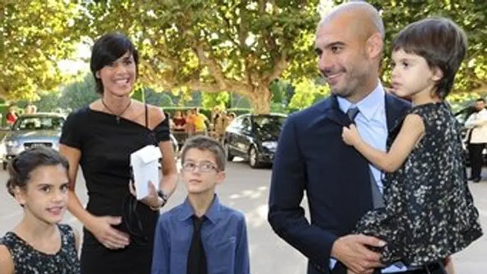 Pep Guardiola asistió a la última jornada de la Ryder Cup
