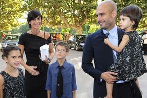 Pep Guardiola asistió a la última jornada de la Ryder Cup