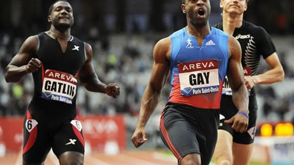 Gay toma revancha contra Gatlin en París