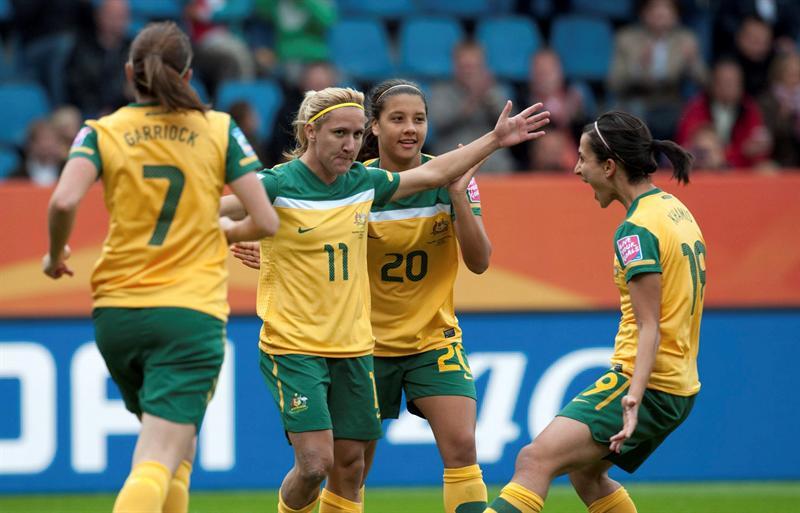 Con el resultado a favor, Australia intentará llegar a los cuartos de Final, cuando se enfrente a Noruega. FOTO: EFE