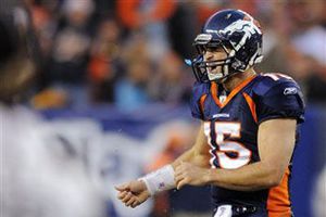 Tebow guía a Denver al triunfo 13-10 sobre Chicago