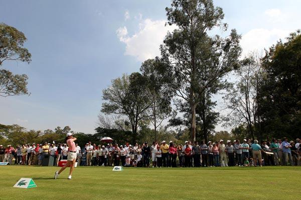 Lorena Ochoa dando cátedra de golf en México. | SM
