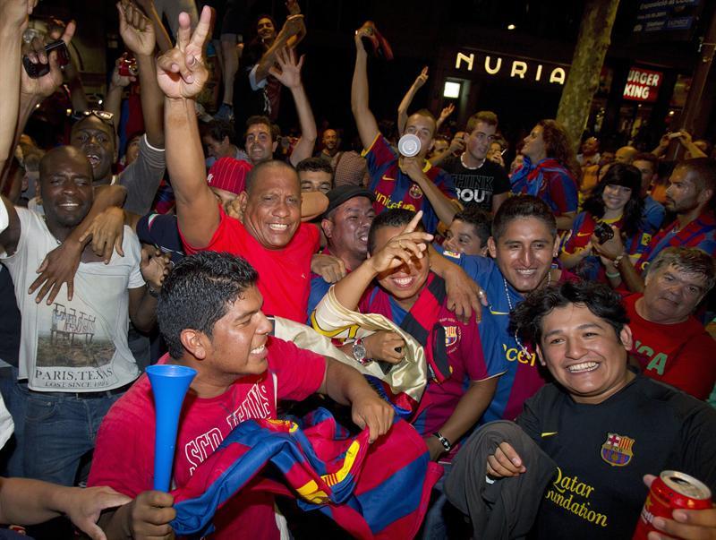 El equipo Catalán arrancó con un título. FOTO: EFE