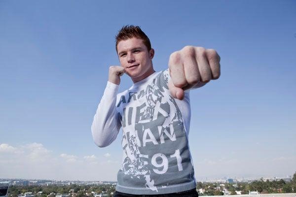 Canelo también es un hombre de negocios. FOTO: EMMANUEL CAMPOS
