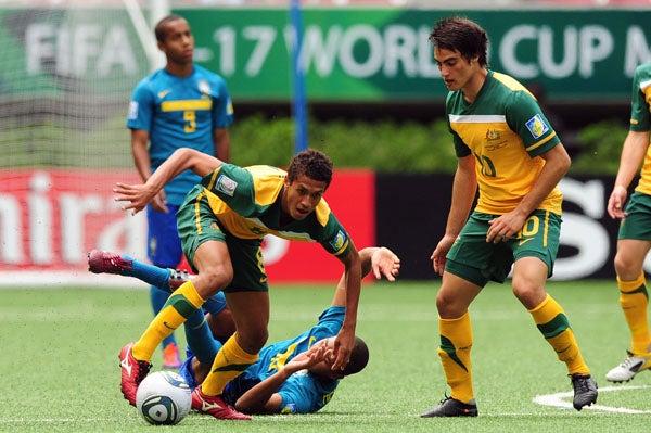 El conjunto brasileño se enfrentó a su igual australiano en el Estadio Guadalajara. FOTO: SAÚL MOLINA