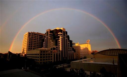El atardecer en Sacramento, California. FOTO: AP