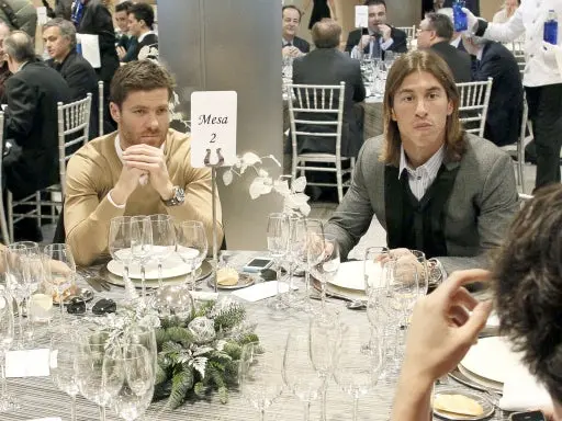 El Real Madrid celebró su comida navideña