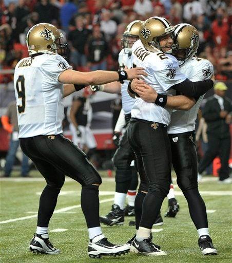 Nueva Orleans vence a Atlanta 26-23. FOTO: AP