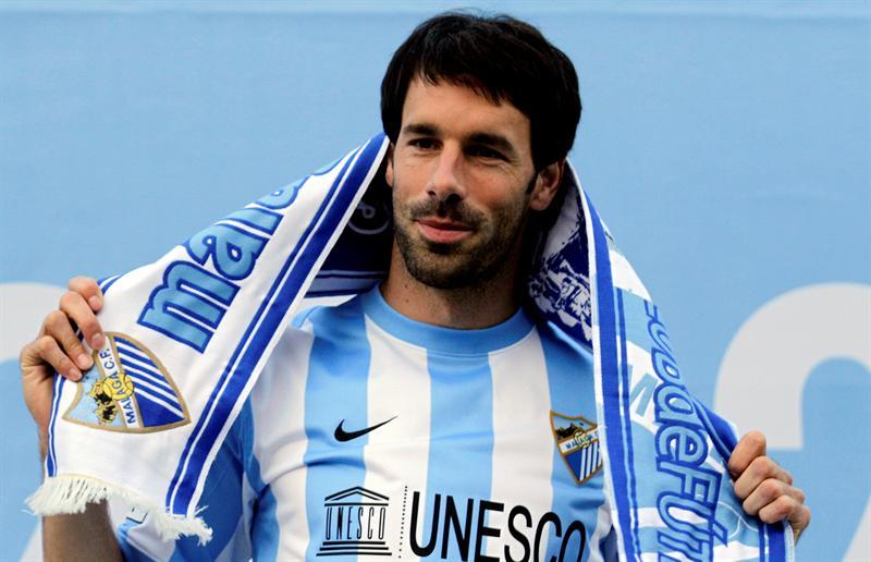 Nistelrooy espera terminar su carrera en el Málaga. FOTO: AP