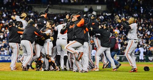 San Francisco se llevó la Serie Mundial tras ganarle a Detroit. | EFE
