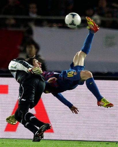 Barcelona se enfrentará a la Final con el Santos de Brasil. FOTO: AP