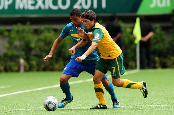 El partido fue manejado completamente por Brasil Sub-17. FOTO: SAÚL MOLINA