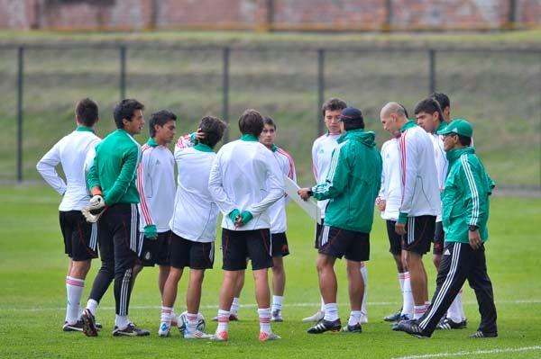 El Tri Sub-20 muestra buen ánimo. FOTO: CIRO GUTIÉRREZ