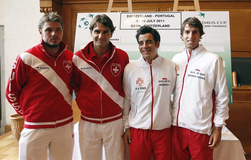 Suiza se enfrentará a Portugal en Cuartos de Final de Copa Davis. FOTO: EFE