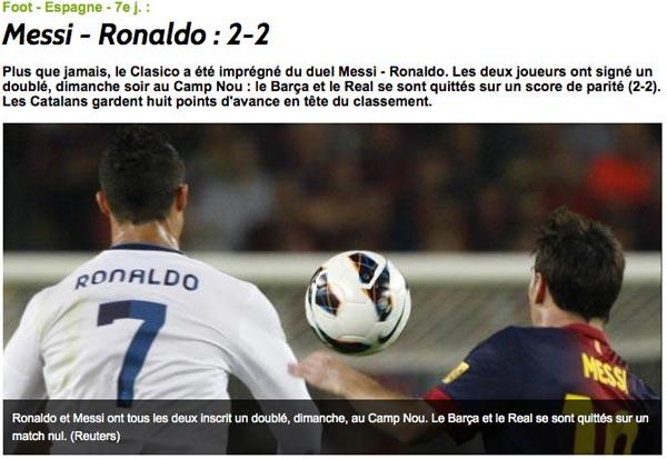 Cómo vieron el Clásico los medios en el mundo