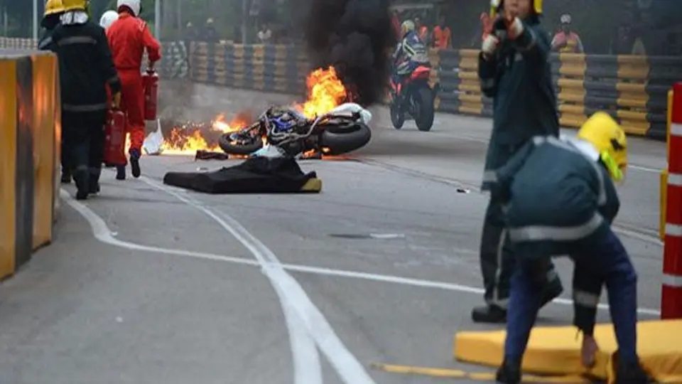 Fallece piloto portugués durante prueba en el GP de Macao