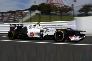 Sergio Pérez largará quinto en Japón