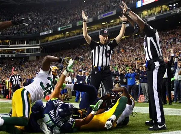 NFL confirma decisión errónea en touchdown de Seattle