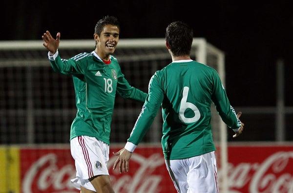 México inicia con el pie derecho y al minuto 3 abre el marcador. FOTO: MEXSPORT