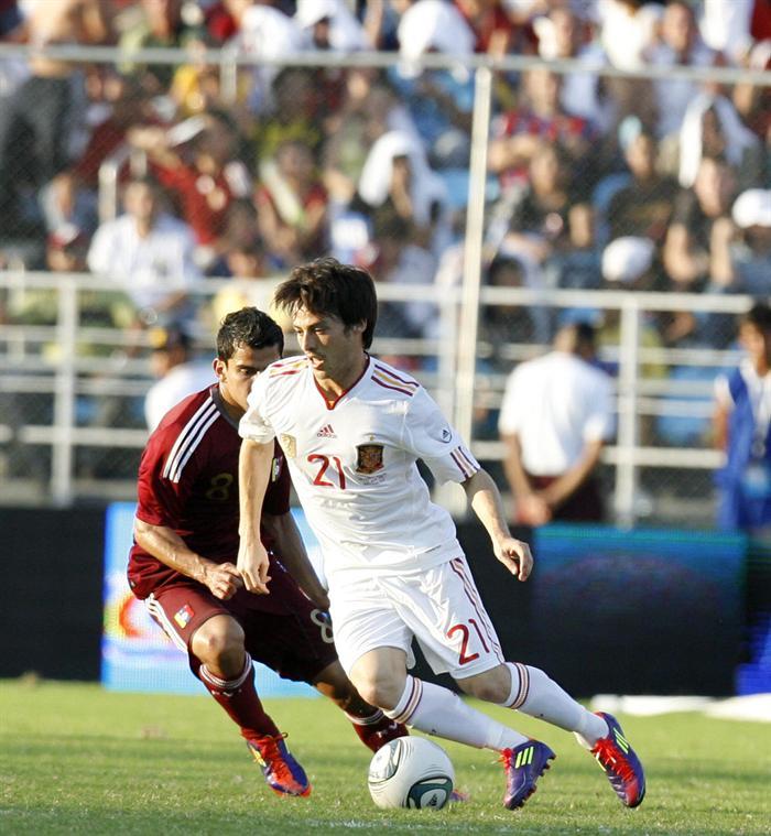En el amistoso ante Venezuela, La Furia Roja cosecha un nuevo triunfo. FOTO: AP