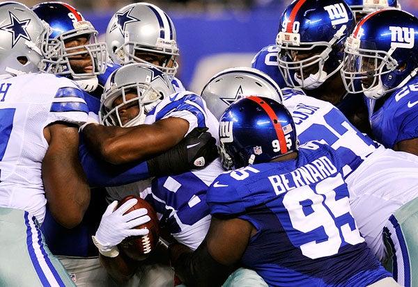 Los Vaqueros vencieron 24-17 a los Campeones Gigantes en Nueva York | AP
