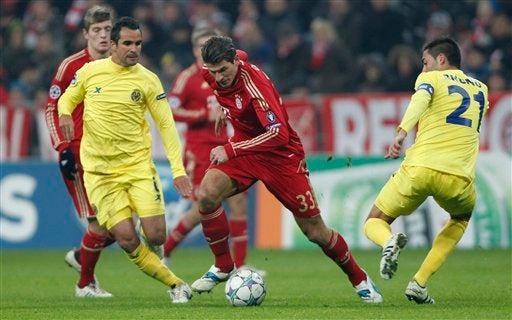 Villarreal se replegó. FOTO: AP