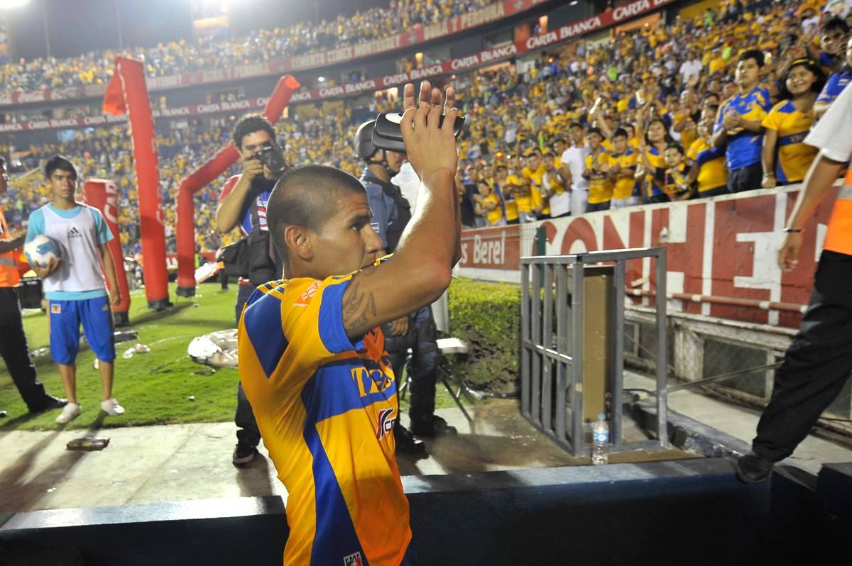 Salcido debutó con Tigres. FOTO: DANIEL GÁMEZ