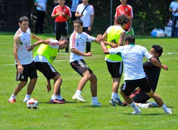 Los jugadores mostraron buen ánimo en Nueva York. FOTO: ULISES BRAVO